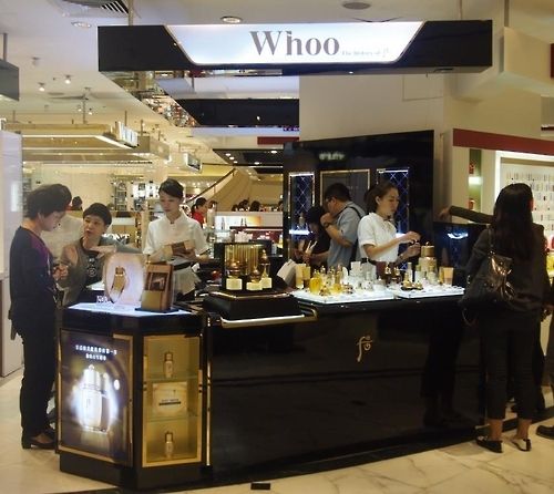 韩"whoo后"牌化妆品年销售额累计破60亿元